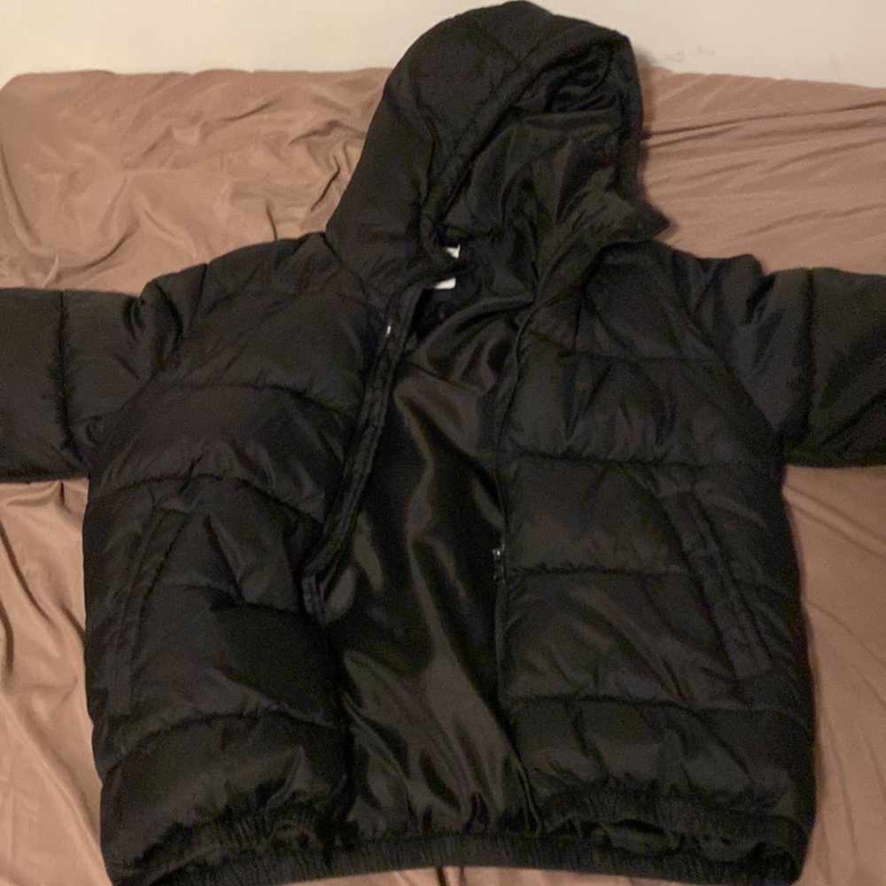 All black coat